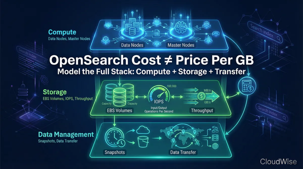 Your OpenSearch Bill Is Bigger Than You Think: A Technical Cost Breakdown